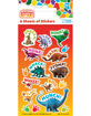 Picture of DINOSAUR ROAR! PARTY STICKER PACK - 6 SHEETS